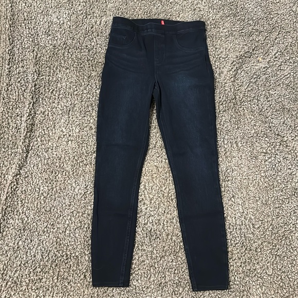 SPANX Denim - Spanx Ready-To-Wow Denim Leggings Jeans Womens Size M